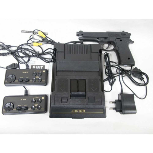 Игровая приставка Dendy Сюбор Black 440-in-1 + пистолет