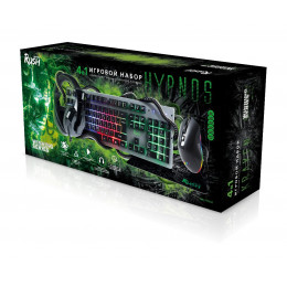 Клавиатура + мышь с ковриком + наушники SmartBuy SBC-777G-K