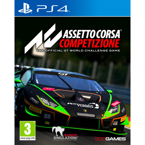 Assetto Corsa Competizione Стандартное издание [PS4, русская версия]