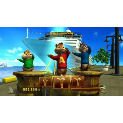 [ Kinect ] Alvin and The Chipmunks: Chipwrecked (Элвин и бурундуки 3) (LT + 1.9/13599) (X-BOX 360)