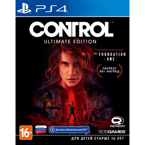 Control: Ultimate Edition [PS4, русские субтитры]