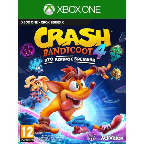 Crash Bandicoot 4: Это Вопрос Времени [Xbox One - Xbox Series X, русские субтитры] Trade-in / Б.У.