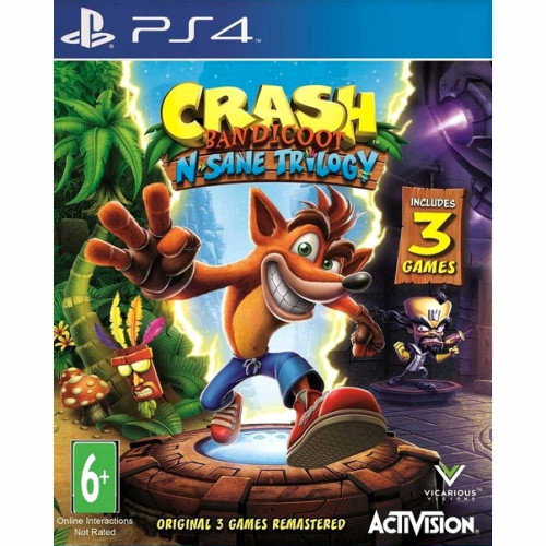 Crash Bandicoot N. Sane Trilogy [PS4, английская версия]