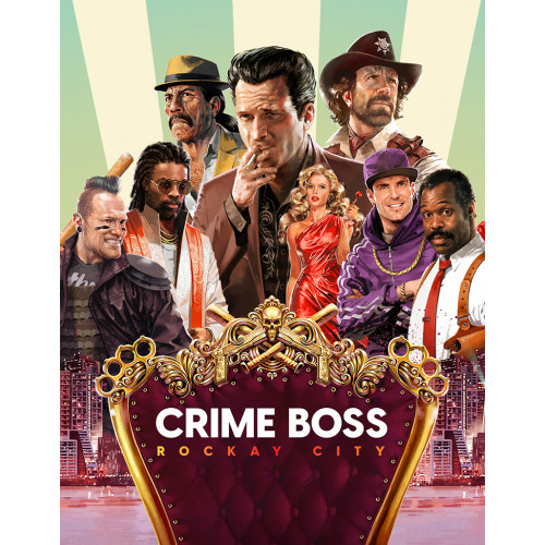 [64 ГБ] CRIME BOSS ROCKAY CITY (ЛИЦЕНЗИЯ) - Action - игра 2024 года DVD BOX + флешка 64 ГБ - Action в духе Payday с одиночной компанией и звездами боевиков 90-х в главных ролях! PC