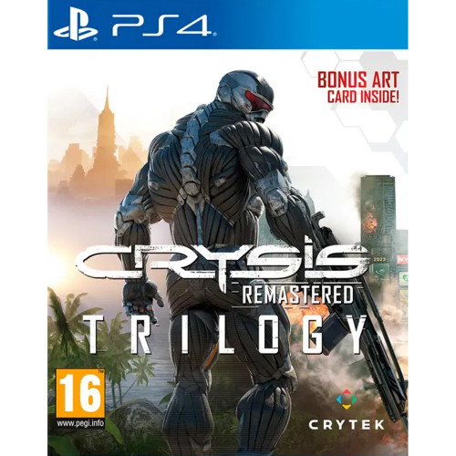 Crysis Remastered Trilogy (PS4, русская версия) Trade-in / Б.У. 