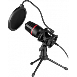 Игровой стрим микрофон Defender Forte GMC 300