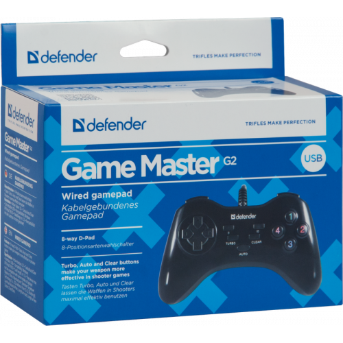 Проводной геймпад Defender Game Master G2