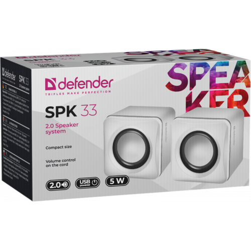 Акустическая 2.0 система Defender SPK 33