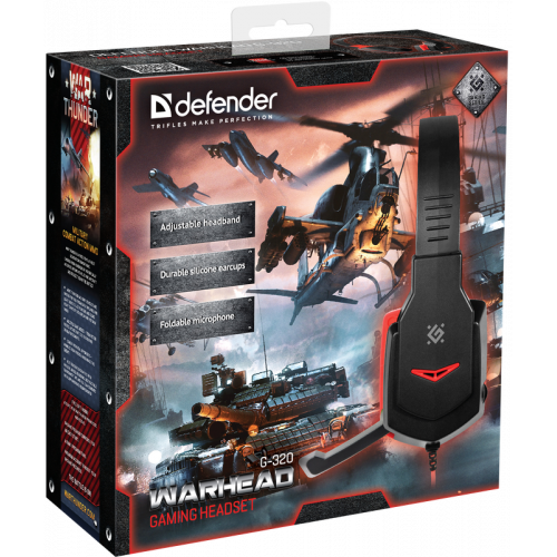 Игровая гарнитура Defender Warhead G-320