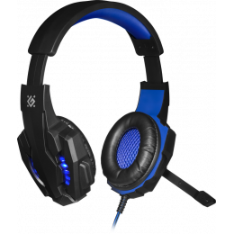 Игровая гарнитура Defender Warhead G-390 LED