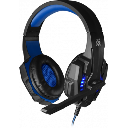 Игровая гарнитура Defender Warhead G-390 LED
