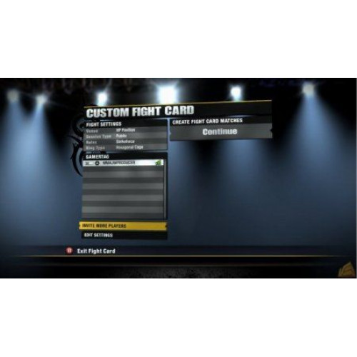 EA Sports MMA (X-BOX 360)