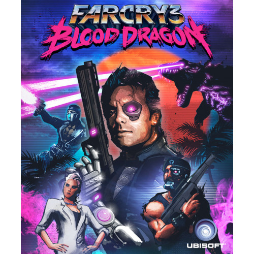 FAR CRY 3 BLOOD DRAGON (ОЗВУЧКА) DVD5 - КИБОРГ ACTION ОТ 1-ОГО ЛИЦА (игры дш-формат)