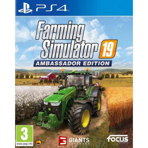 Farming Simulator 19 - Ambassador Edition [PS4, русские субтитры]