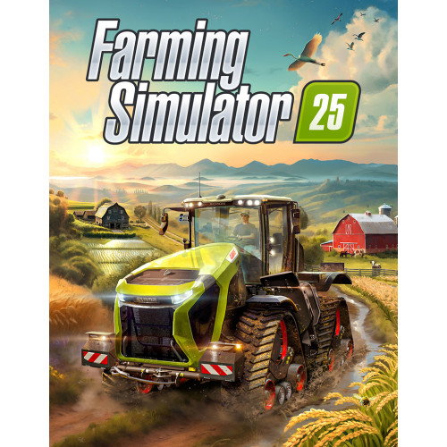 [64 ГБ] FARMING SIMULATOR 25 (ЛИЦЕНЗИЯ) - Simulator игра 2024 года - DVD BOX + флешка 64 ГБ PC