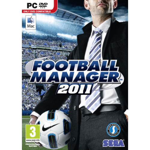 DVD : Football Manager 2011. ПОЛНАЯ РУССКАЯ ВЕРСИЯ. (игры дш-формат)