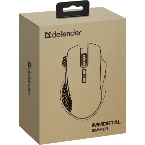 Беспроводная игровая мышь Defender GM-213 Thunder игровая белая