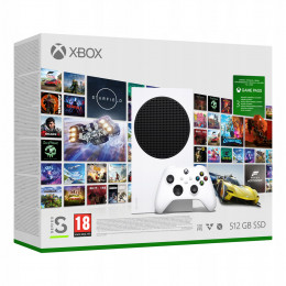 Игровая приставка Microsoft Xbox Series S + game pass ultimate 3 месяца