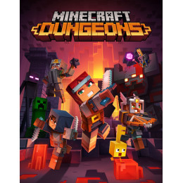MINECRAFT DUNGEONS (ЛИЦЕНЗИЯ) DVD5 - обычный запуск, без танцев с бубном PC