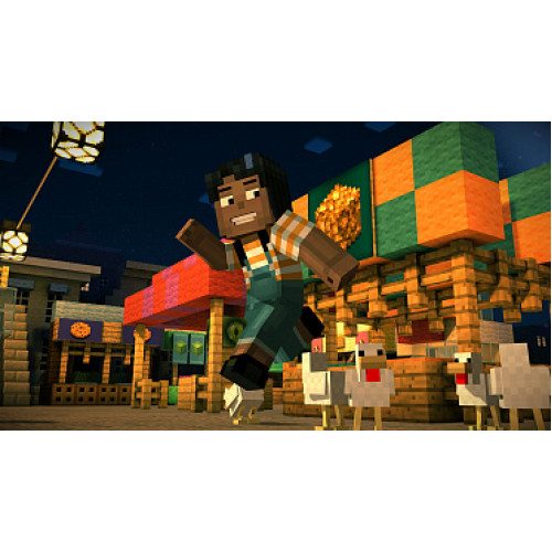 Minecraft: Story Mode Complete Adventure (эпизоды 1-8) (LT+3.0/17349) (X-BOX 360)