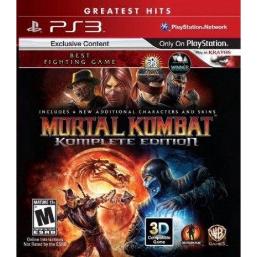 Mortal Kombat - Komplete Edition [PS3, английская версия] Trade-in / Б.У.