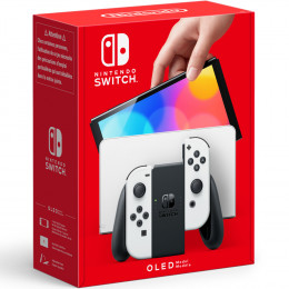 Игровая приставка Nintendo Switch OLED White Trade-in / Б.У.