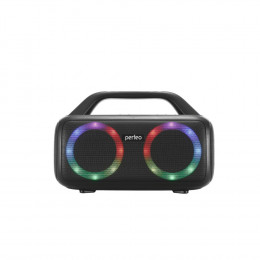 Perfeo «HEXAGON» 50W, MP3 USB|TF, AUX, FM, VOICE ASSISTANT, HANDS FREE, TWS черная