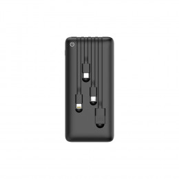 Perfeo ABSOLUTE 10000mah In Micro usb,USB /Out USB,Micro usb,Type-C,Lightning, 2.1А/ Black