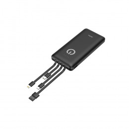 Perfeo ABSOLUTE 10000mah In Micro usb,USB /Out USB,Micro usb,Type-C,Lightning, 2.1А/ Black
