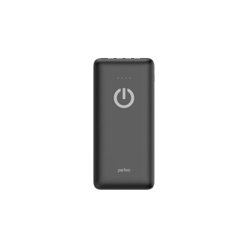 Perfeo ABSOLUTE 10000mah In Micro usb,USB /Out USB,Micro usb,Type-C,Lightning, 2.1А/ Black