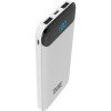 Perfeo Dune 10000mah/LED дисплей/In Type-C/Micro usb/Out Type-C 2.1А /USB 1 А, 2.1A/White
