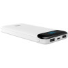 Perfeo Dune 10000mah/LED дисплей/In Type-C/Micro usb/Out Type-C 2.1А /USB 1 А, 2.1A/White