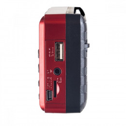 Perfeo PALM FM+ 87.5-108МГц/ MP3/ красный i90-BL