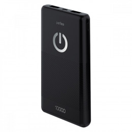Perfeo Perfeo Powerbank 10000 mah + Micro usb /In Micro usb /Out USB 1 А, 2.1A/ Black