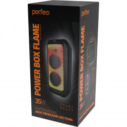 Perfeo Power Box 35 Flame + 2 беспроводных микрофона