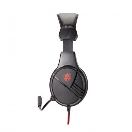 Perfeo SECUTOR чёрная 1,5 м, разъем 3,5 мм (4 pin), переходник