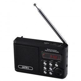 Perfeo Sound Ranger, УКВ+FM, MP3 (USB/TF), USB-audio, BL-5C 1000mAh, черный
