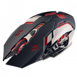 Perfeo «GALAXY», оптическая, 6 кнопок, USB, чёрная, GAME DESIGN, подсветка 6 цветов