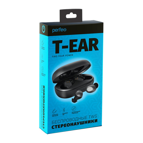 Perfeo «T-EAR» черные автосопряжение