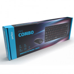 Perfeo «mini COMBO» мультимедиа клавиатура 78 кнопок + оптическая мышь 4 кнопки, 1000-1200-1600 DPI, USB