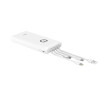 Perfeo ABSOLUTE 10000mah In Micro usb,USB /Out USB,Micro usb,Type-C,Lightning, 2.1А/ White