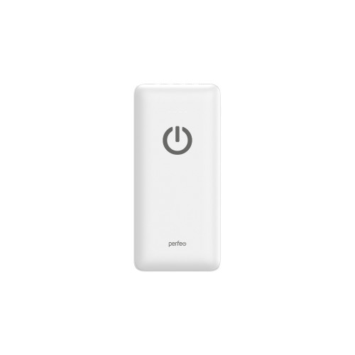 Perfeo ABSOLUTE 10000mah In Micro usb,USB /Out USB,Micro usb,Type-C,Lightning, 2.1А/ White