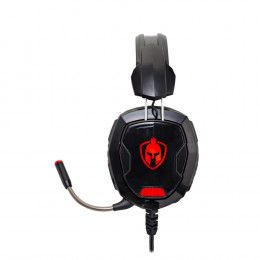 Perfeo ANDABATES черные 2,2 м, разъем 3,5 мм (4 pin) и USB (LED), переходник