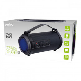 Perfeo FM, MP3, microSD, USB, AUX, мощность 10Вт, 2200mAh (PF_A4318)