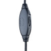 Perfeo LINK POWER черная с зелёным 2,0 м, разъем 2 x 3,5 мм (3 pin) + переходник