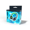 Perfeo LINK POWER черная с зелёным 2,0 м, разъем 2 x 3,5 мм (3 pin) + переходник