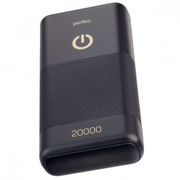 Perfeo Perfeo Powerbank 20000 mah + Micro usb /In Micro usb /Out USB 1 А, 2.1A/ Black