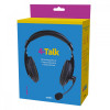 Perfeo Perfeo компьютерная стерео гарнитура полноразмерная «4TALK» черная, переходник (PF_A4528)