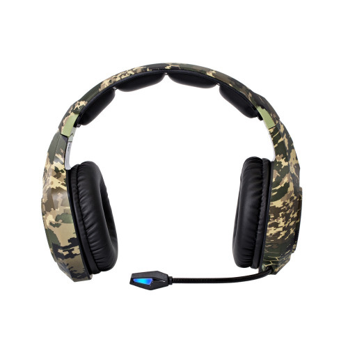 Perfeo RETIARIUS камуфляж 2,2 м, разъем 3,5 мм (4 pin) и USB (LED), переходник