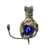Perfeo RETIARIUS камуфляж 2,2 м, разъем 3,5 мм (4 pin) и USB (LED), переходник